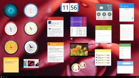 Captura 1 Desktop Gadgets windows