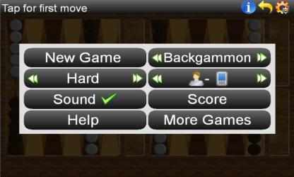 Captura 3 Backgammon Lite windows