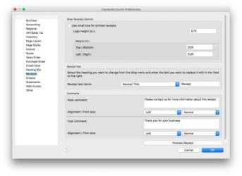 Captura de Pantalla 5 Express Accounts Free Accounting Software for Mac mac