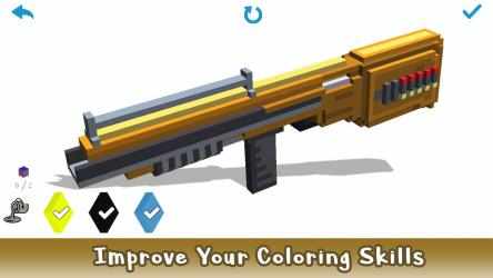Imágen 2 Guns 3D Color By Number - Voxel Coloring Weapons windows