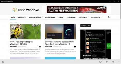 Captura de Pantalla 1 Noticias Todo Windows windows