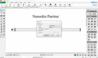 Captura de Pantalla 3 Crescendo Musiknotationsprogram windows