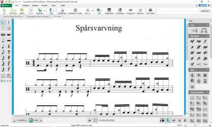 Screenshot 1 Crescendo Musiknotationsprogram windows