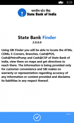 Screenshot 1 State Bank Finder windows