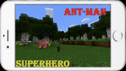 Captura de Pantalla 3 Superhéroe para MCPE: ANT android