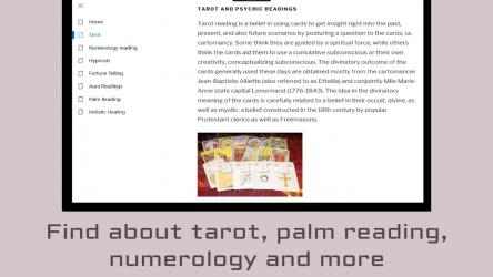 Screenshot 2 Fortune teller free psychic reading tarot, numerology, palm reading and more windows