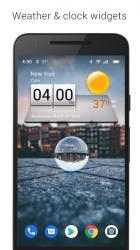 Capture 10 3D Sense Clock & Weather android