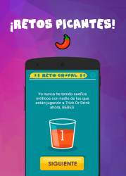 Captura de Pantalla 8 TrickOrDrink retos y juegos para beber 🍺 en grupo android