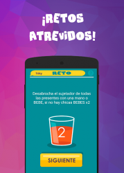 Screenshot 2 TrickOrDrink retos y juegos para beber 🍺 en grupo android