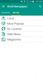 Screenshot 5 Periódicos mundiales android