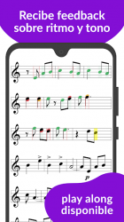 Screenshot 7 Flauta dulce: Practicar & Tocar - tonestro android