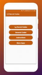 Screenshot 2 Secret Codes for LG Mobiles android