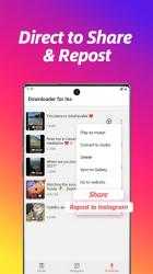 Screenshot 8 Descargador de videos para Instagram, Story Saver android