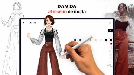 Captura de Pantalla 1 Fashion Design - Diseñar Vestidos: dress up y make up ideas con ilustraciones de colores para modelos windows