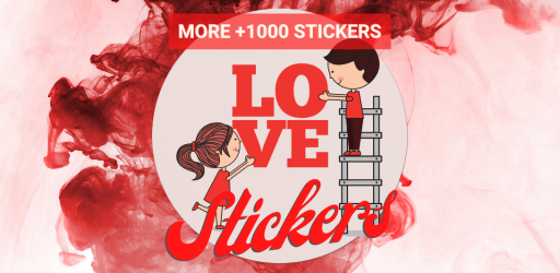 Screenshot 2 Stickers de amor con movimiento android