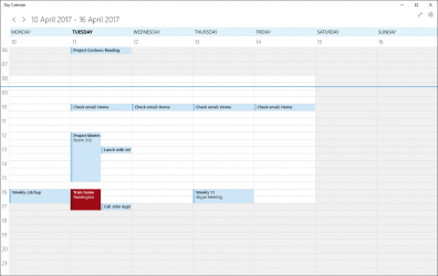 Screenshot 2 Day Calendar windows