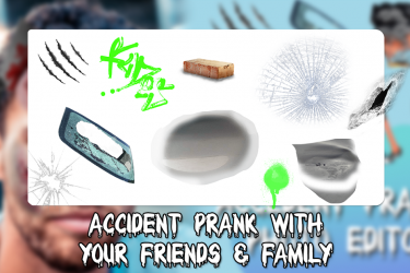 Screenshot 7 Accident Prank Photo Editor - Fake Injury On Body android