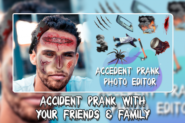 Captura de Pantalla 9 Accident Prank Photo Editor - Fake Injury On Body android