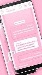 Imágen 3 Última versión de Pink Messenger Theme 2021 android