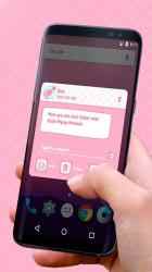 Screenshot 4 Última versión de Pink Messenger Theme 2021 android