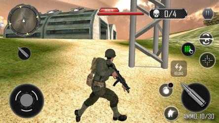 Captura 4 Last Commando Gun Game Offline android