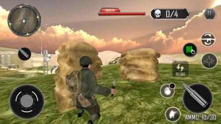 Captura de Pantalla 10 Last Commando Gun Game Offline android