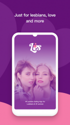 Capture 2 Les: Lesbian Dating App, Chat & Meet Up LGBT Girls android