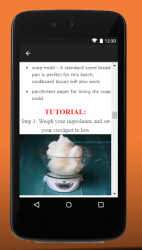 Screenshot 3 DIY Soap Recipes and homemade Soap android