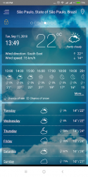 Screenshot 6 Tiempo Y Temperatura Gratis android