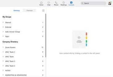Captura de Pantalla 2 Zoom Cloud Meetings mac