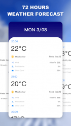 Screenshot 7 Pronóstico del tiempo - Weather android