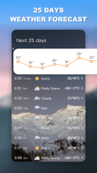 Screenshot 6 Pronóstico del tiempo - Weather android