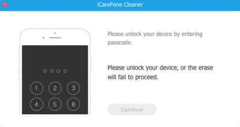 Capture 1 iCareFone Cleaner for Mac mac