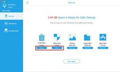 Screenshot 12 iCareFone Cleaner for Mac mac