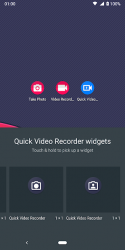 Captura de Pantalla 3 Quick Video Recorder - Background Video Recorder android