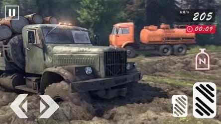 Captura de Pantalla 2 US Army Truck Simulator - Army Truck Driving 3D android