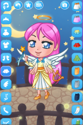 Screenshot 5 Juego de vestir ángel chibi android