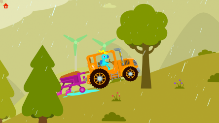 Screenshot 4 Granja de Dinosaurios - Juegos para niños android
