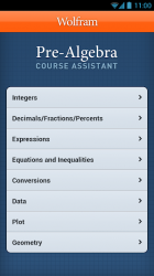 Capture 2 Pre-Algebra Course Assistant android