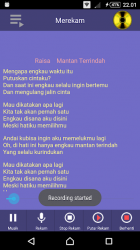 Captura de Pantalla 3 Karaoke Pop Indonesia Offline + lirik + rekam android