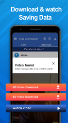 Captura 5 Video downloader For Facebook :Fast Video Download android