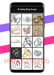 Captura 2 Diseños de anillos de boda 2019 android