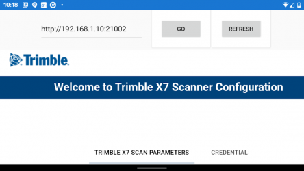 Captura 2 TrimbleX7Config android