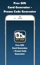 Captura de Pantalla 2 Free Gift Card Generator - Promo Code Generator android