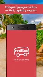 Captura 2 redBus - Comprar pasajes de bus android
