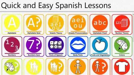 Imágen 1 Quick and Easy Spanish Lessons windows