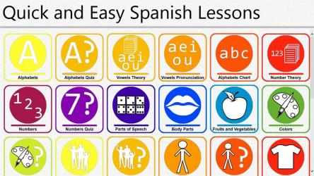 Captura 10 Quick and Easy Spanish Lessons windows