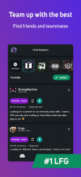 Screenshot 3 GamerLink - LFG & Voice Chat for Gamers! android