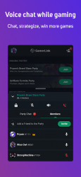 Captura de Pantalla 2 GamerLink - LFG & Voice Chat for Gamers! android