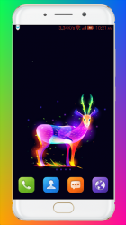 Captura 14 Neon Animal Wallpaper android